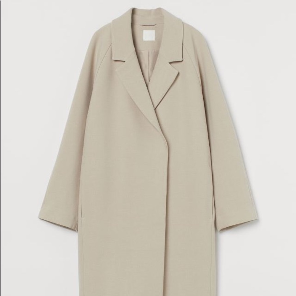 H&M Beige Long Coat